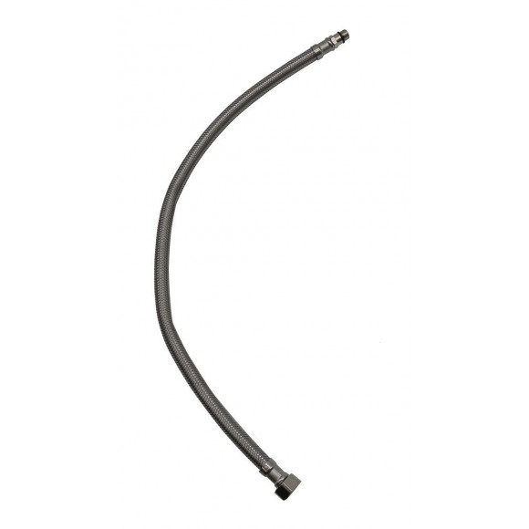 Flexible inox longueur 50cm femelle 12x17 mâle 10x100