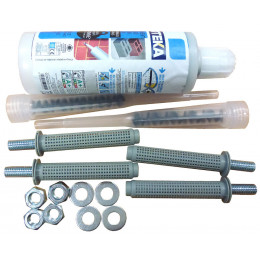 Kit complet pour scellement chimique