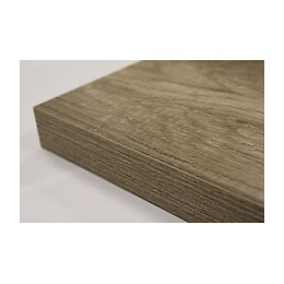 Plan de travail chêne moyen 204x64x3.8