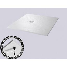 Receveur 90x90cm blanc Bastia