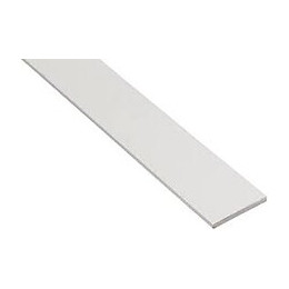 Plat lisse PVC blanc 30-2.2mmx2.5m