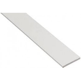 Plat lisse PVC blanc 30-2.2mmx2.5m