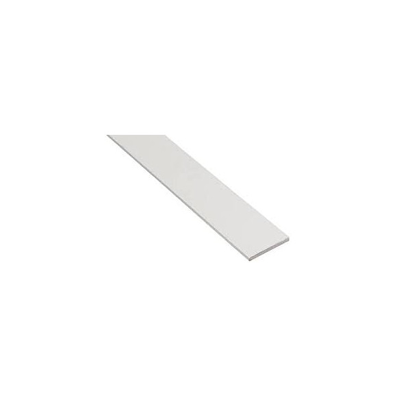 Plat lisse PVC blanc 30-2.2mmx2.5m