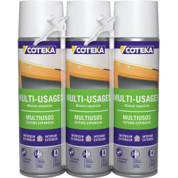 Mousse expansive multi-usages 3x500ml