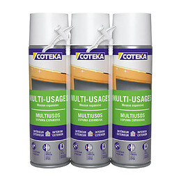 Mousse expansive multi-usages 3x500ml