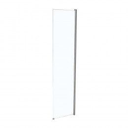 Battant pour paroi de douche à l'italienne en verre 8 mm transparent