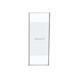 Porte de douche pivotante largeur 90 cm en verre 8 mm dépoli