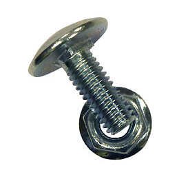 100 boulons TRCC réduit acier zingué 6x20mm