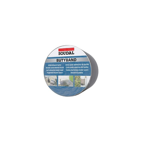 Bande d'étanchéité couleur plomb 10mx7.5cm