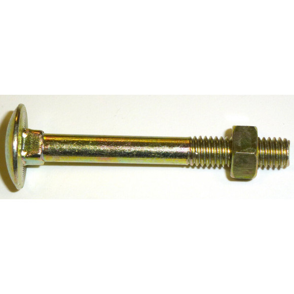 6 boulons TRCC penture acier bichro 7x50mm