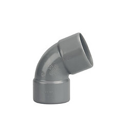 Coude en PVC femelle/femelle à coller 67°30 diamètre 50mm