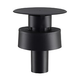 Chapeau terminal vertical 80-130 PGI COLLER noir