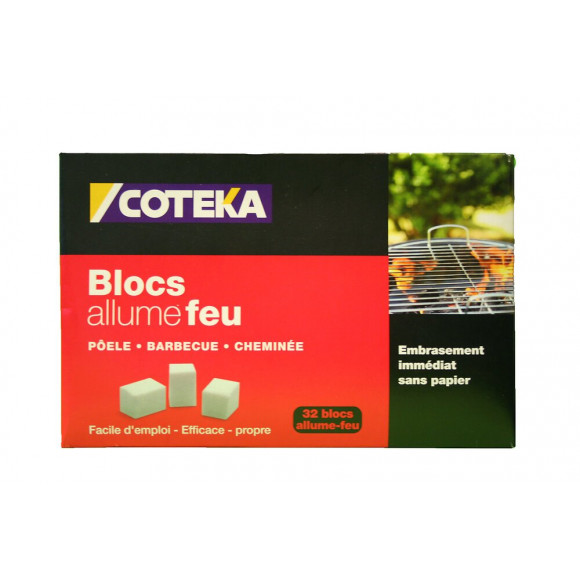 Allume-feu 32 cubes