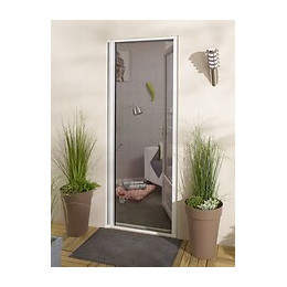 Moustiquaire enroulable recoupable alu Blanc 220x160cm
