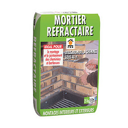 Mortier réfractaire 25kg