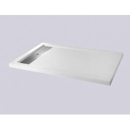 Receveur 80x120cm blanc Avoriaz