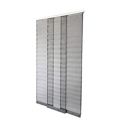 Moustiquaire rideau L.100xh.230cm Gris