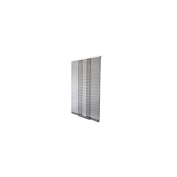 Moustiquaire rideau L.100xh.230cm Gris
