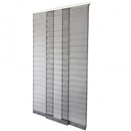 Moustiquaire rideau L.100xh.230cm Gris