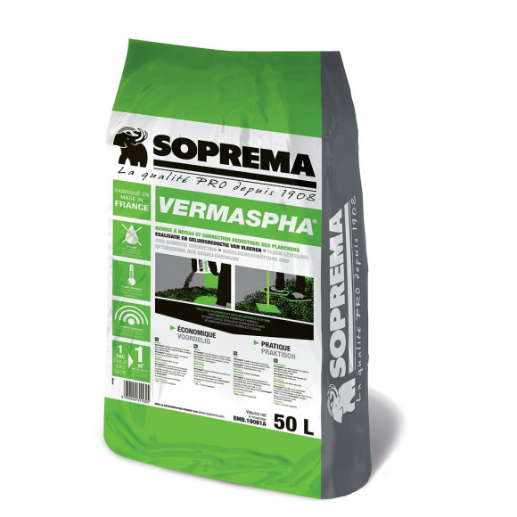 Vermiculite enrobée de bitume sac de 50L