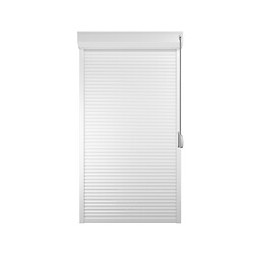 Volet roulant h.220xL.120cm PVC blanc sangle