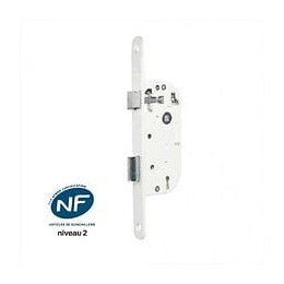 Serrure Encastrée Bricard Certifiée Nf, À Clé, Axe 40 Mm