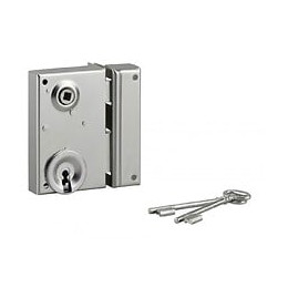 Serrure En Applique Thirard, Axe 45 Mm, À Poignée, Ouverture À Droite