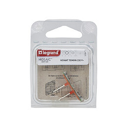 Voyant témoin Mosaic Easy-Led 230V avec repère orange
