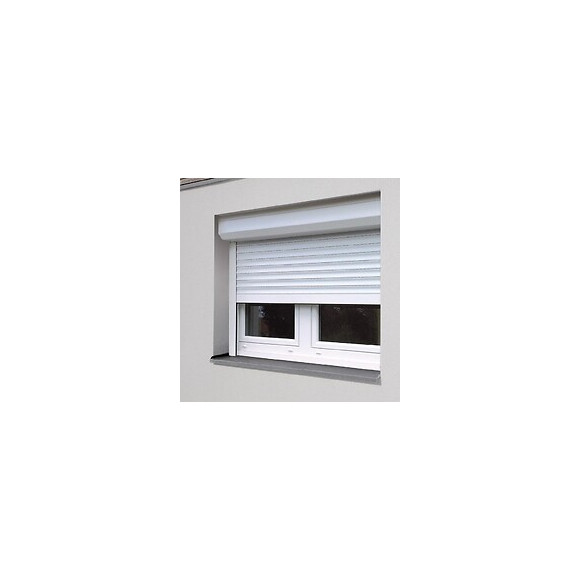 Volet roulant adaptable à sangle PVC Blanc 215x120cm