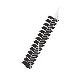 Escalier droit Gomera avec marches lisses Valch