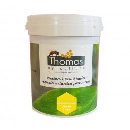 Peinture thomas base végétale 1 litre / jaune