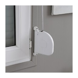 Volet roulant adaptable à sangle PVC Blanc 215x120cm