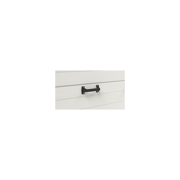 Porte Garage sectionnelle 240x200cm Lisse Blanc