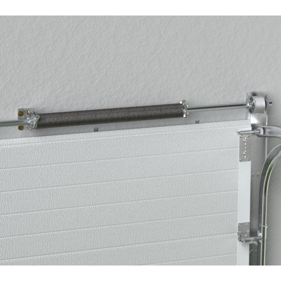 Porte Garage sectionnelle 240x200cm Frame Blanc