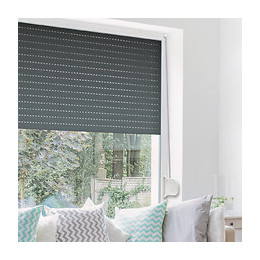 Volet traditionnel recoupable alu Gris 155x120cm