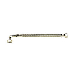 Flexible inox coudé longueur100cm femelle femelle 15x21