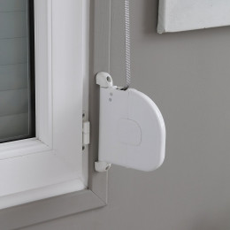 Volet roulant adaptable à sangle PVC Blanc 170x150cm