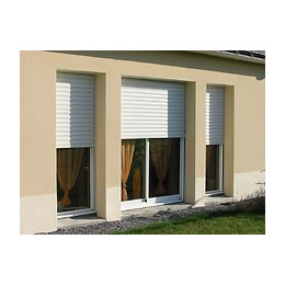 Volet traditionnel recoupable alu Blanc 220x120cm
