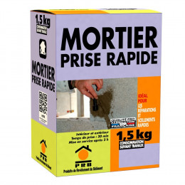 Mortier à prise rapide 1.5kg
