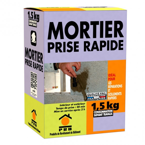 Mortier à prise rapide 1.5kg