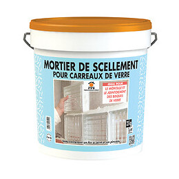 Mortier de scellement pour carreau de verre 25kg
