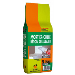 Mortier colle béton cellulaire 5kg