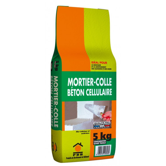 Mortier colle béton cellulaire 5kg