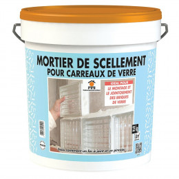 Mortier de scellement pour carreau de verre 25kg
