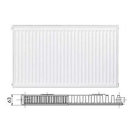 Radiateur acier compact 578w 60x60