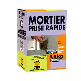 Mortier à prise rapide 1.5kg