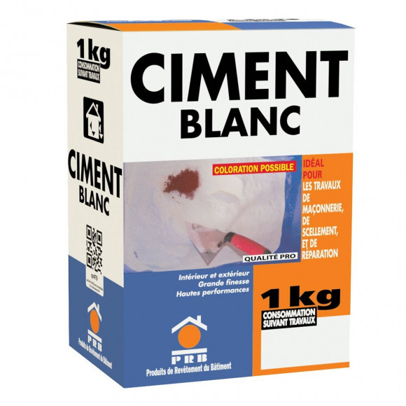 Ciment blanc 1kg