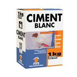 Ciment blanc 1kg