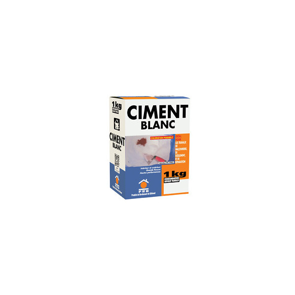 Ciment blanc 1kg