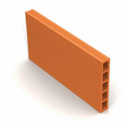 Brique de cloison terre cuite 4/25/40